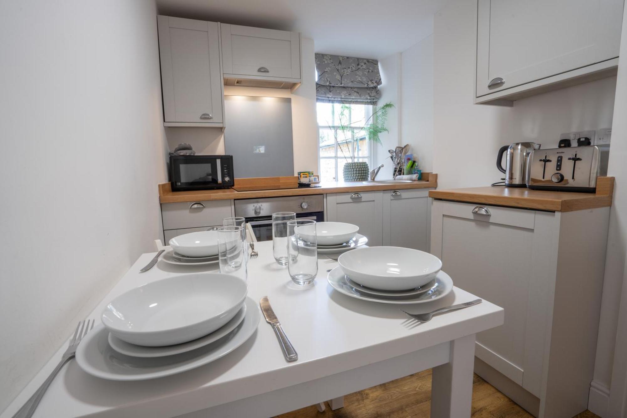 Hassop Station Apartment On The Monsal Trail เบคเวลล์ ภายนอก รูปภาพ